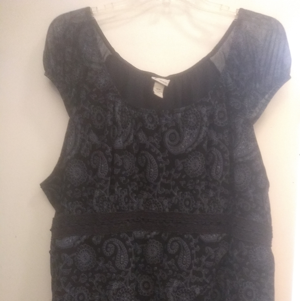 Venezia cap-sleeved blouse